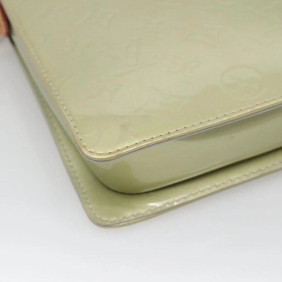 LOUIS VUITTON Monogram Vernis Motto Accessory Pouch Gris M91030 LV Auth 141045 - Picture 4 of 16